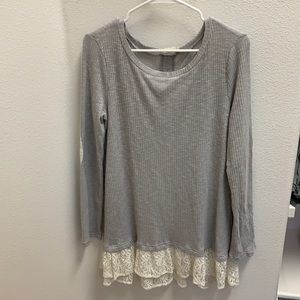 Long Sleeve Cute Top